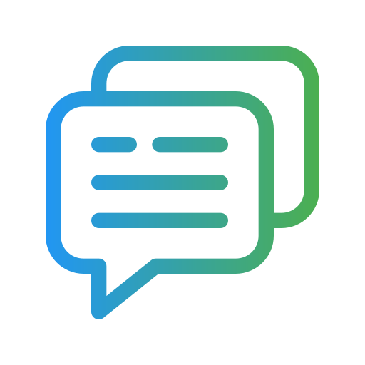 Icono de comentarios positivos