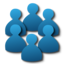 Icono de usuarios y contrapartes